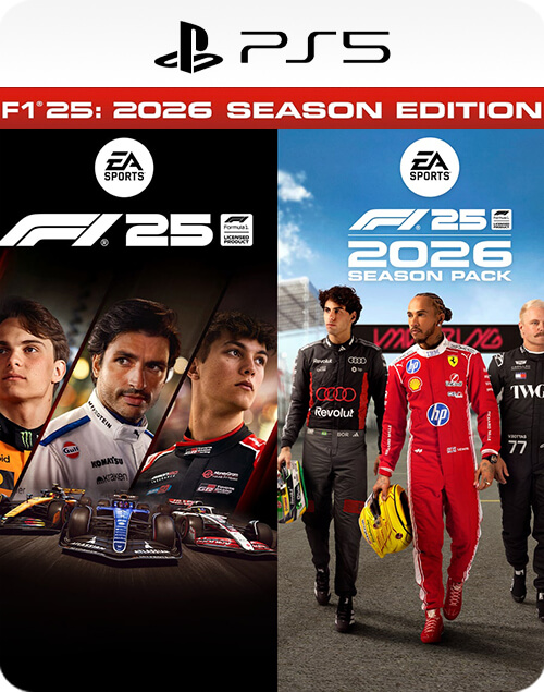 F1 25: Edição da Temporada 2026 PS5 Digital